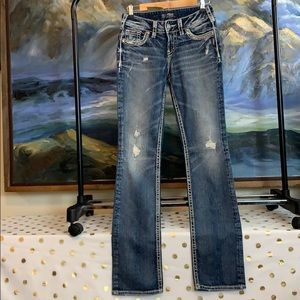 NWT Silver suki mid baby boot cut W26 L33